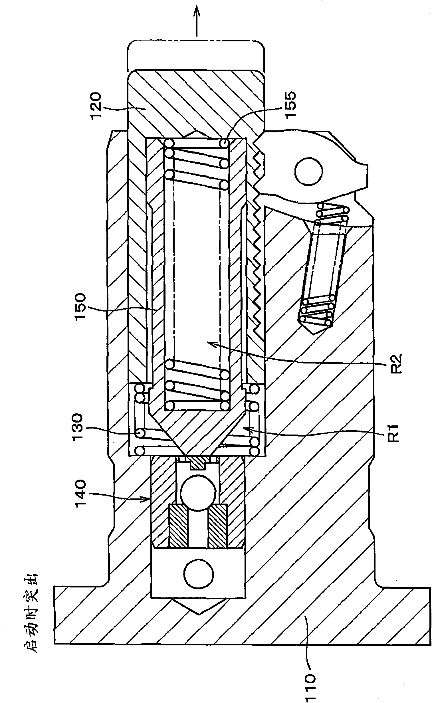 Hydraulic tension device