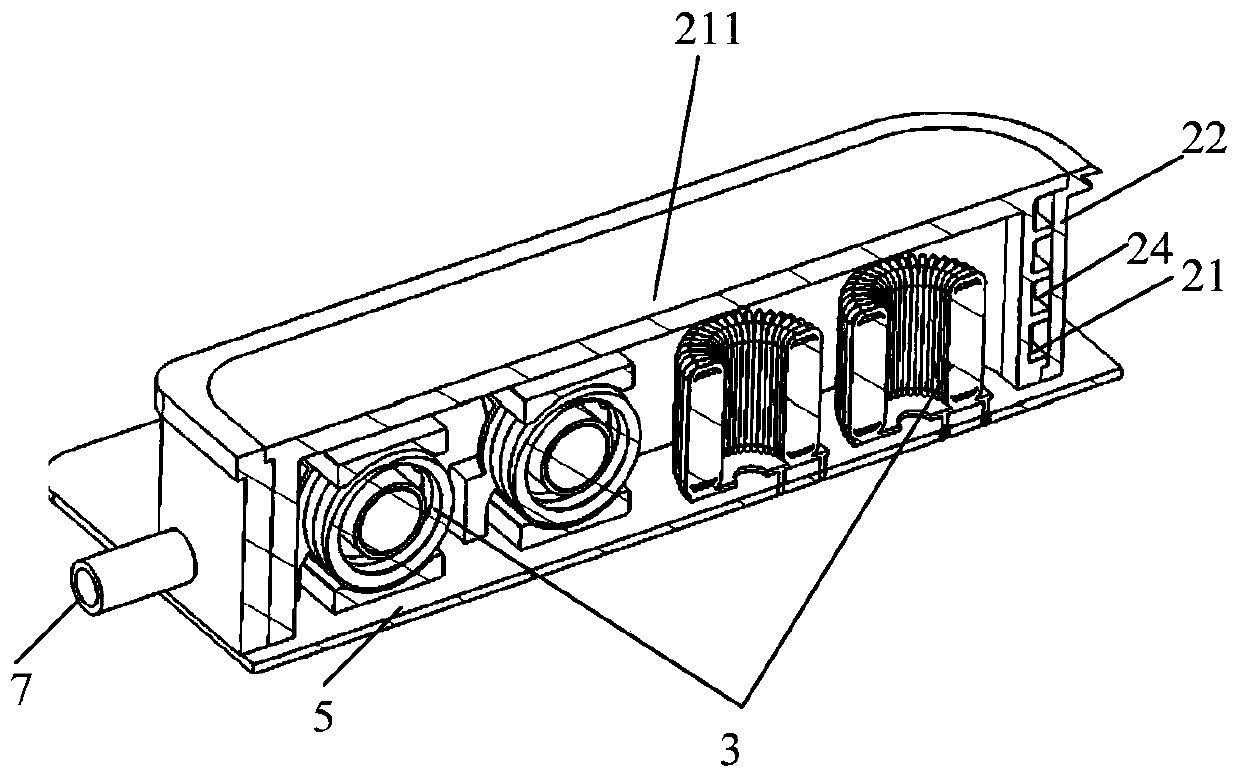 Liquid-cooling concentrated cooling module