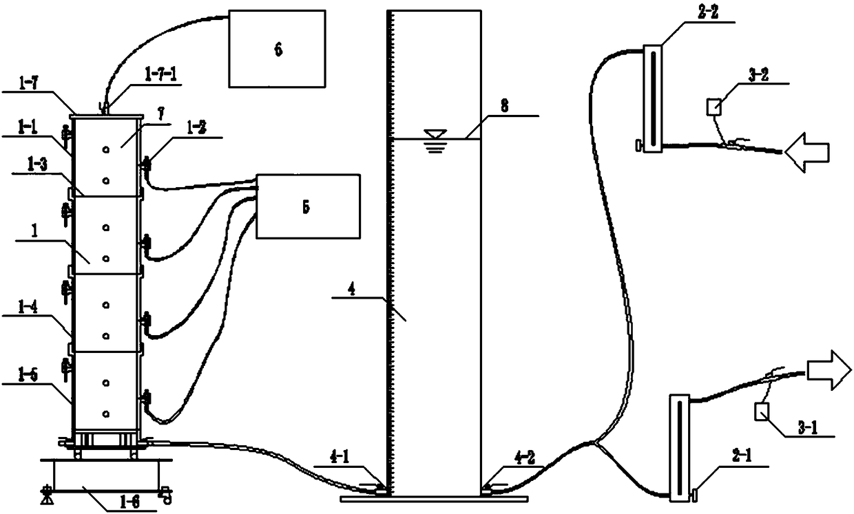 Testing apparatus capable of simulating soil under effect of dynamic confined water and method thereof