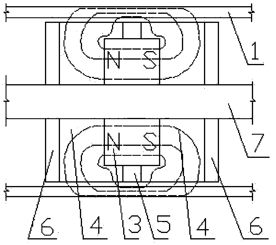 Valve control constant magnetic magnetorheological damper