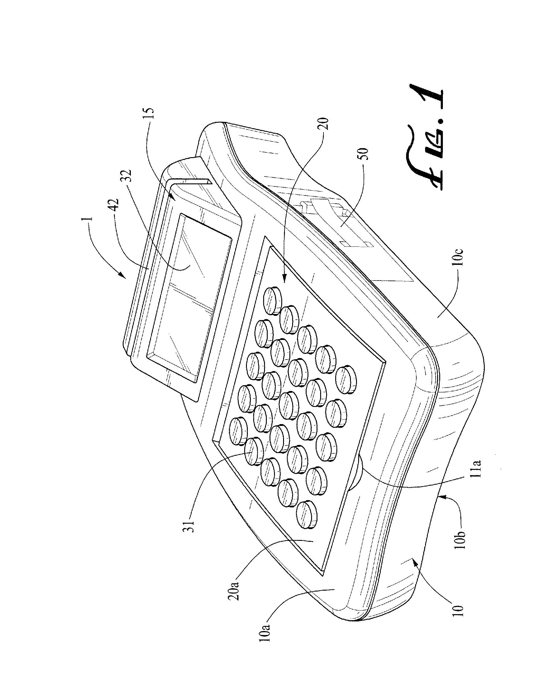 Calculator letter opener