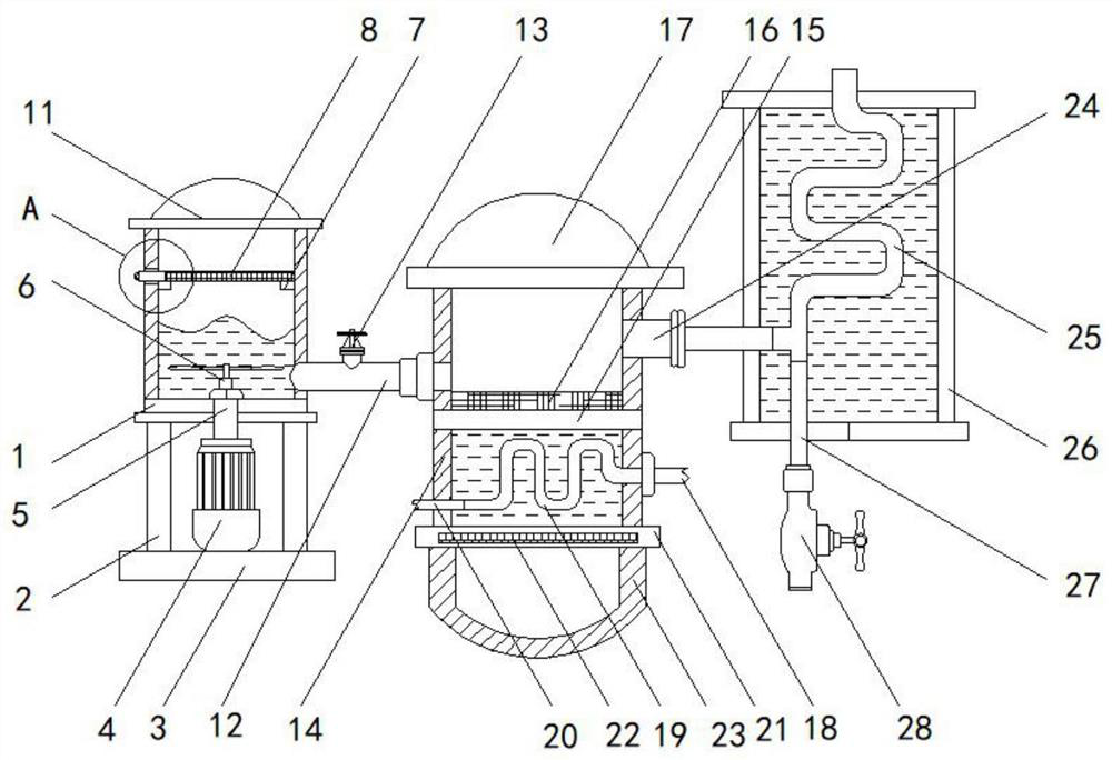 A special equipment for bovine bone paste concentration that can be precisely separated