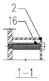 Door lock device for large door