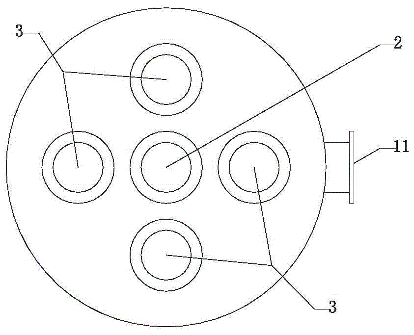 A pyrolysis gas high temperature electric dust collector with shock wave