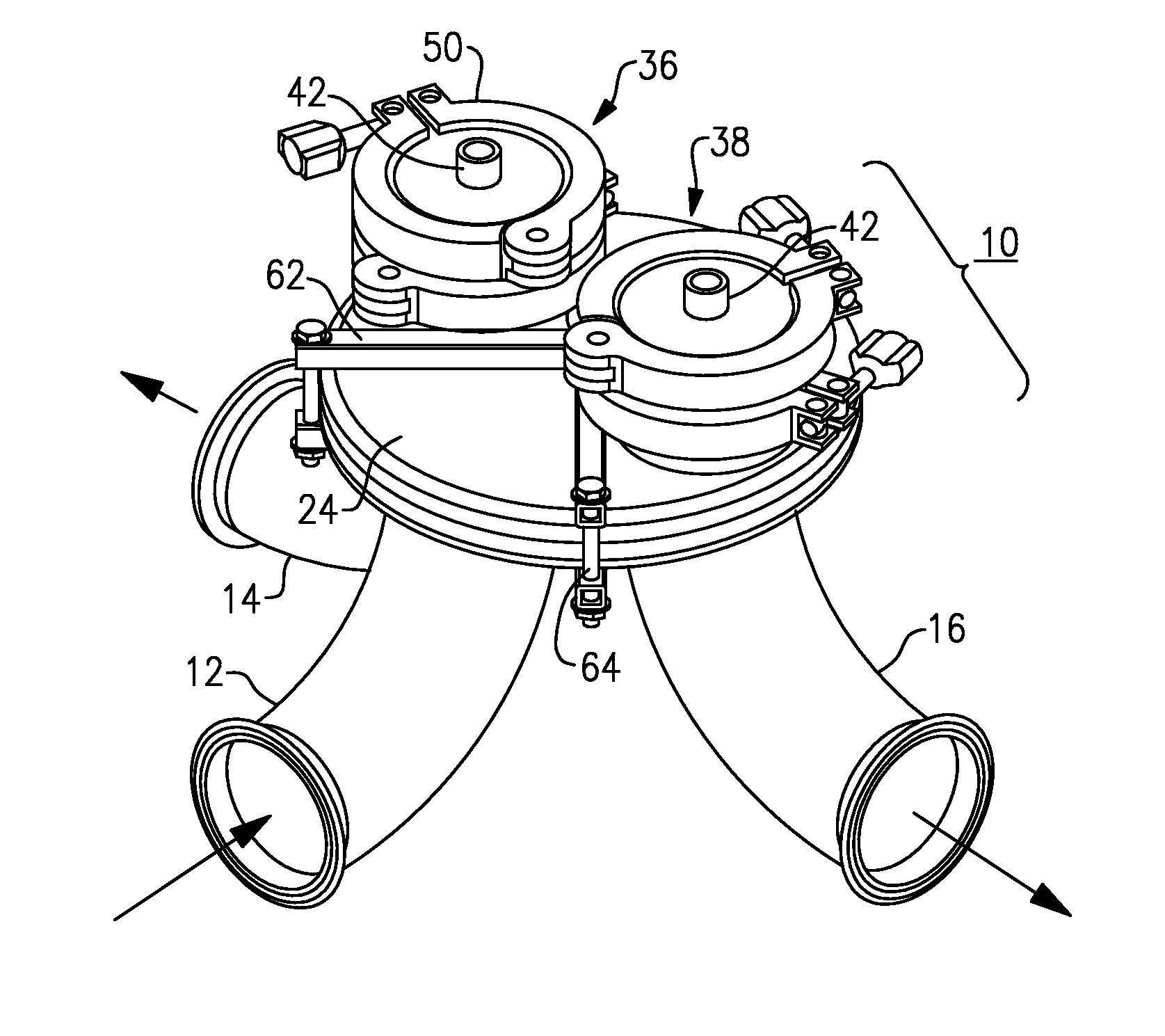 Aseptic or Sanitary Diaphragm Valve