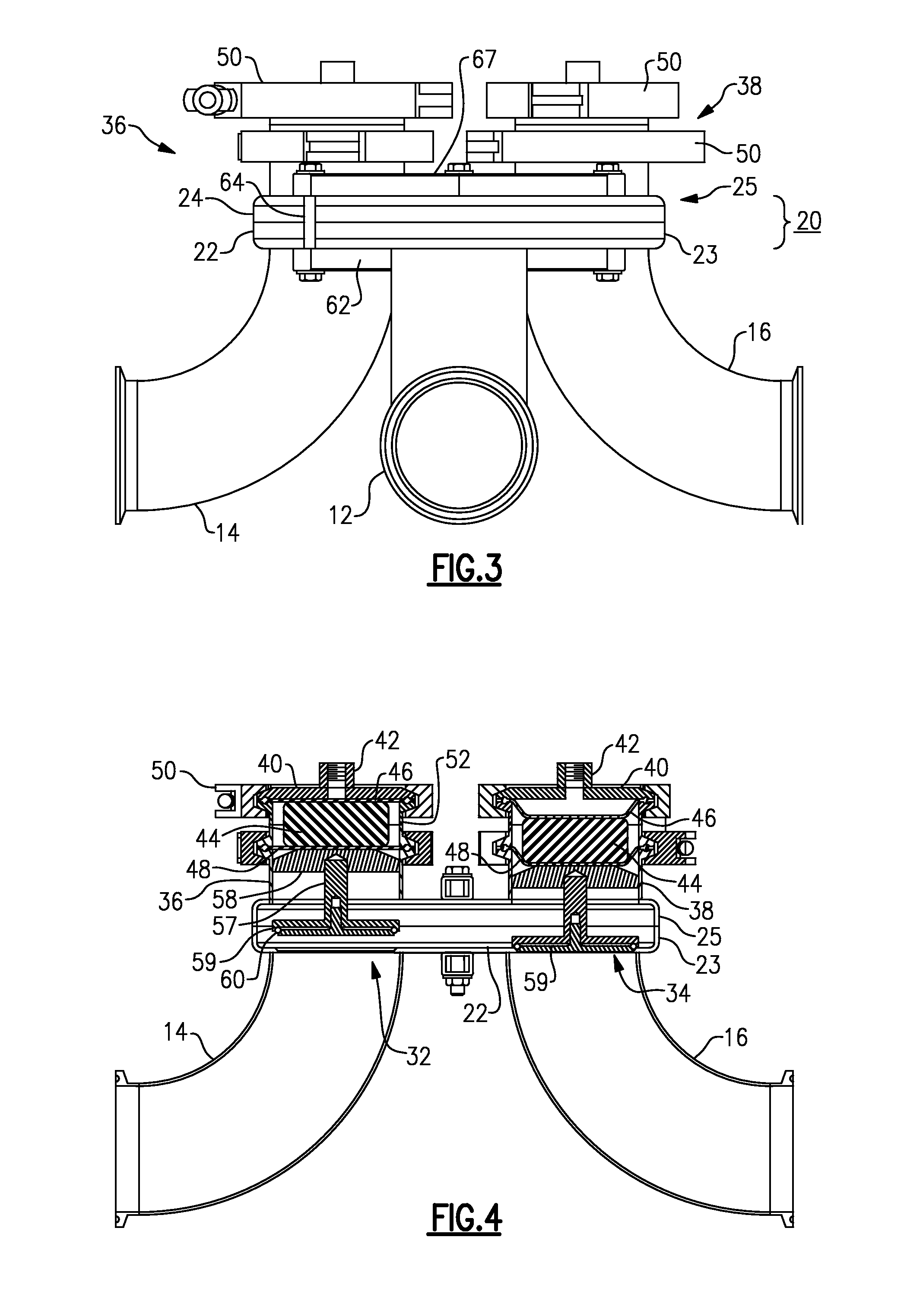 Aseptic or Sanitary Diaphragm Valve