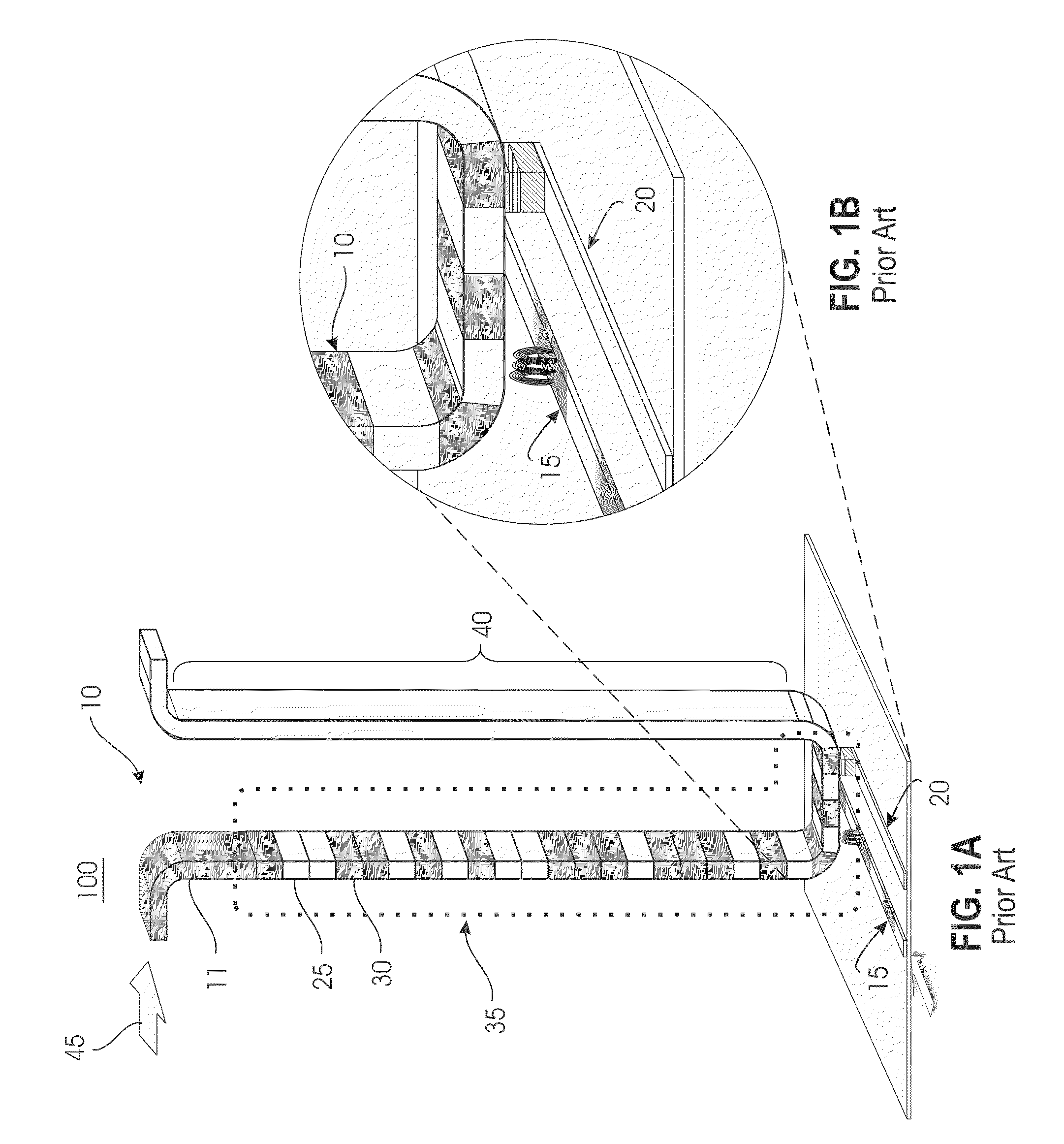 Magnetic racetrack with current-controlled motion of domain walls within an undulating energy landscape