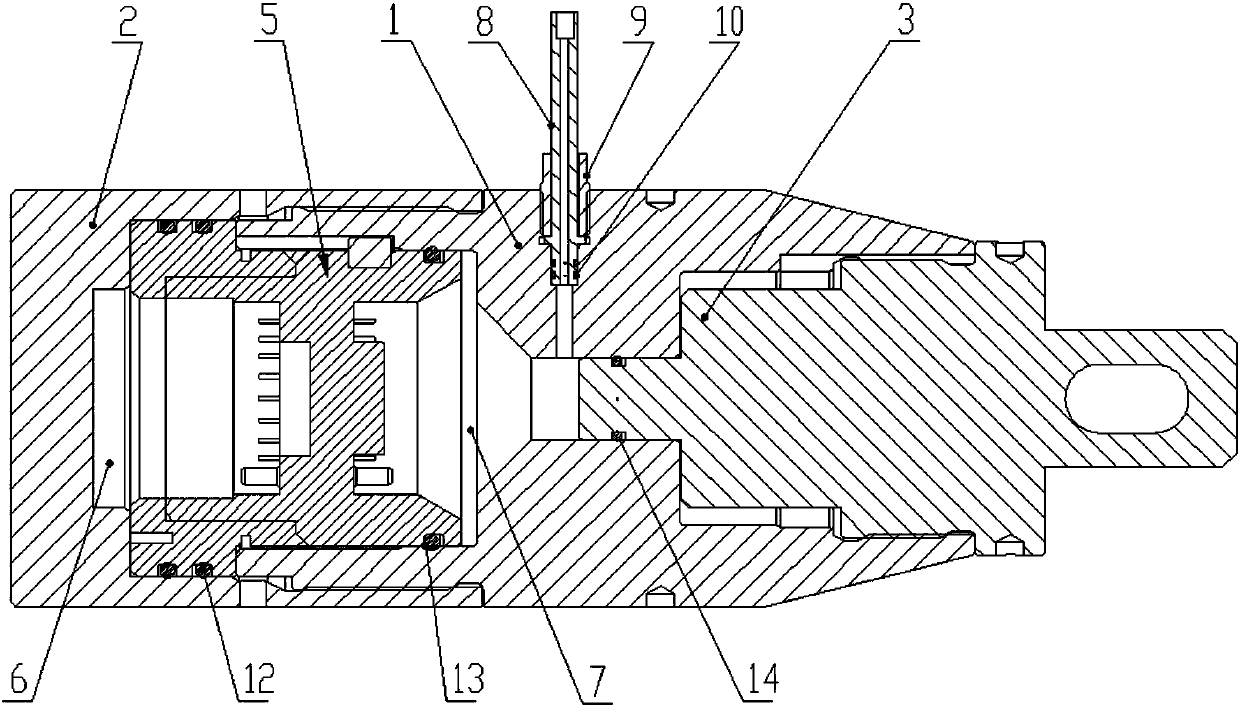 Device for testing voltage resistance of plug