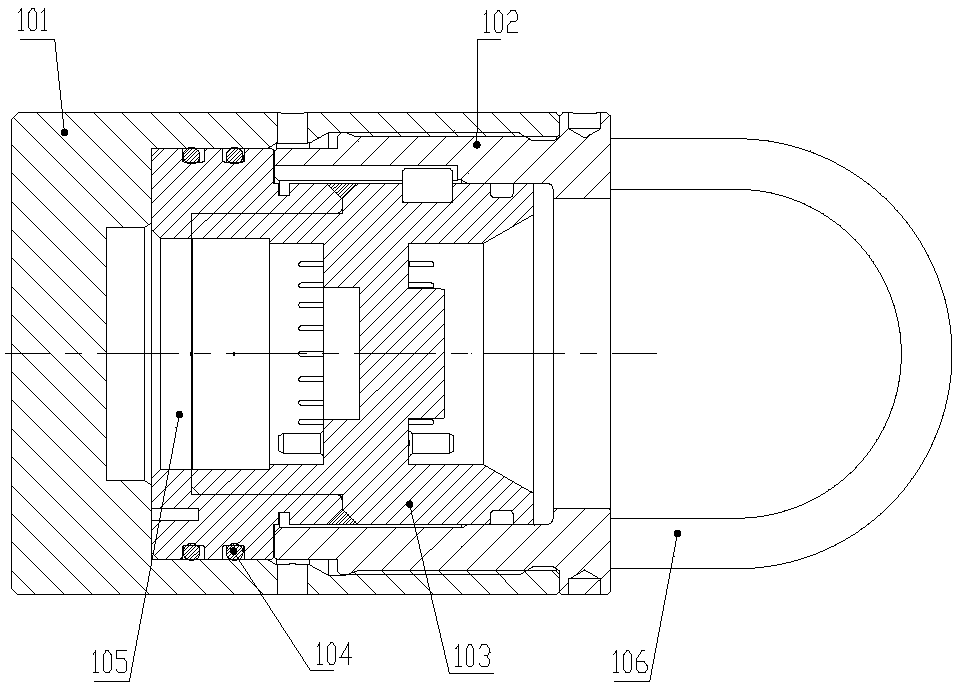 Device for testing voltage resistance of plug