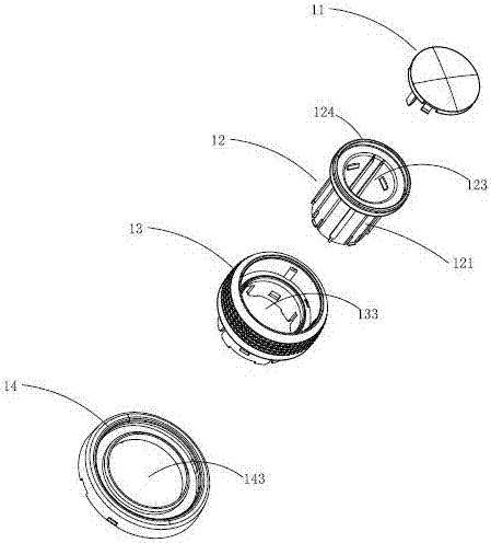 a waterproof knob