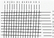 Color-variable composite fabric