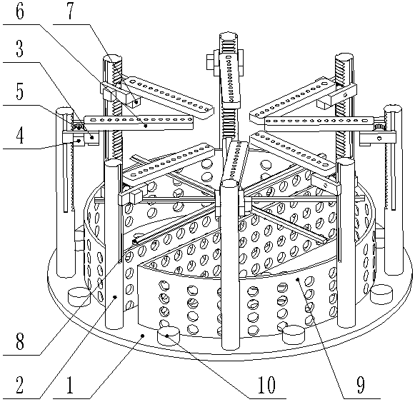 A kelp farming and harvesting integrated machine