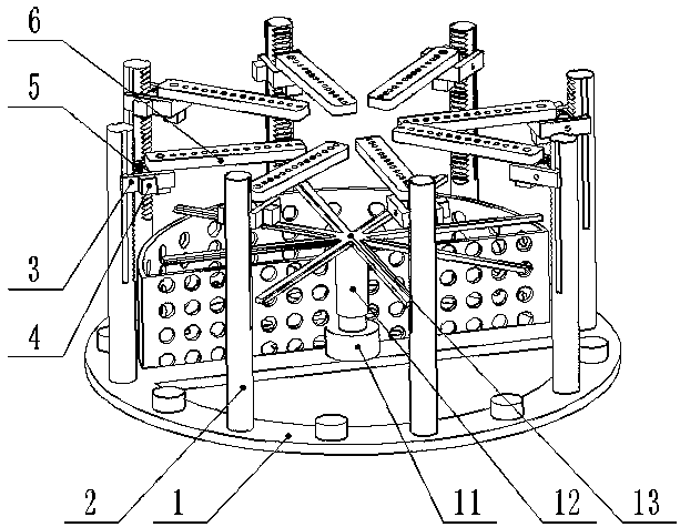 A kelp farming and harvesting integrated machine