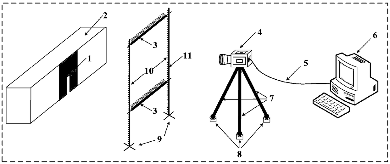 Digital image correlation method based on local grid encryption