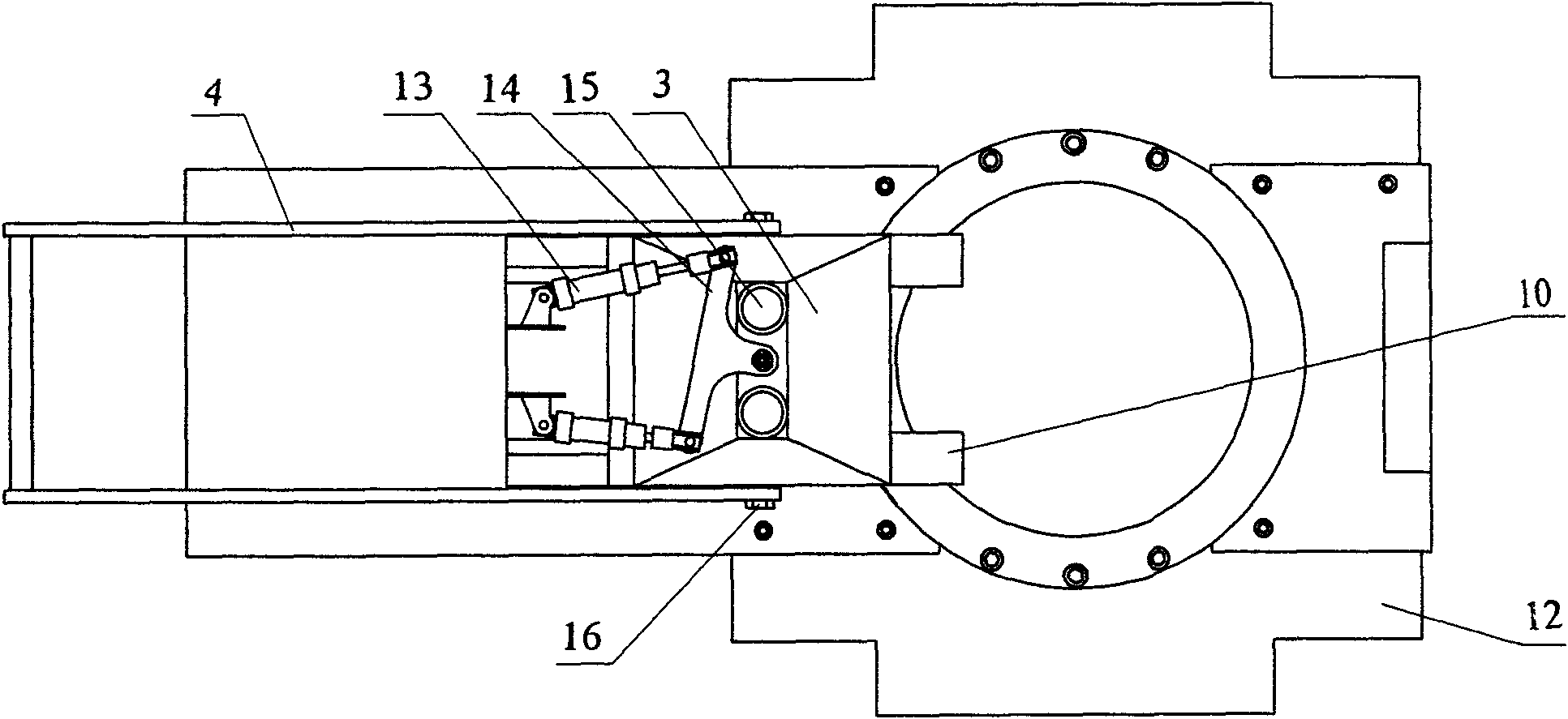 Controllable powder-feeding mechanism of power forming machine