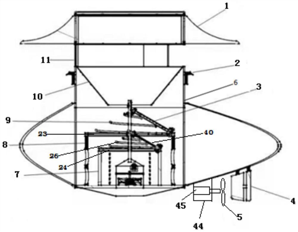 Lake surface garbage cleaning robot