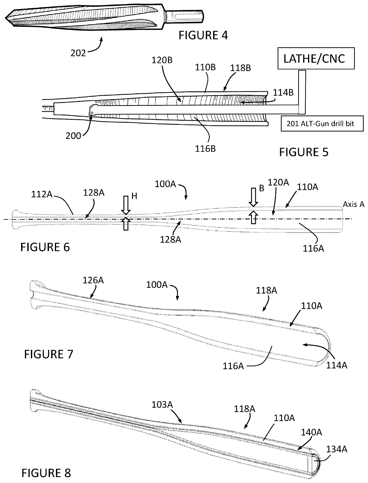 Hybrid baseball bat and construction methods