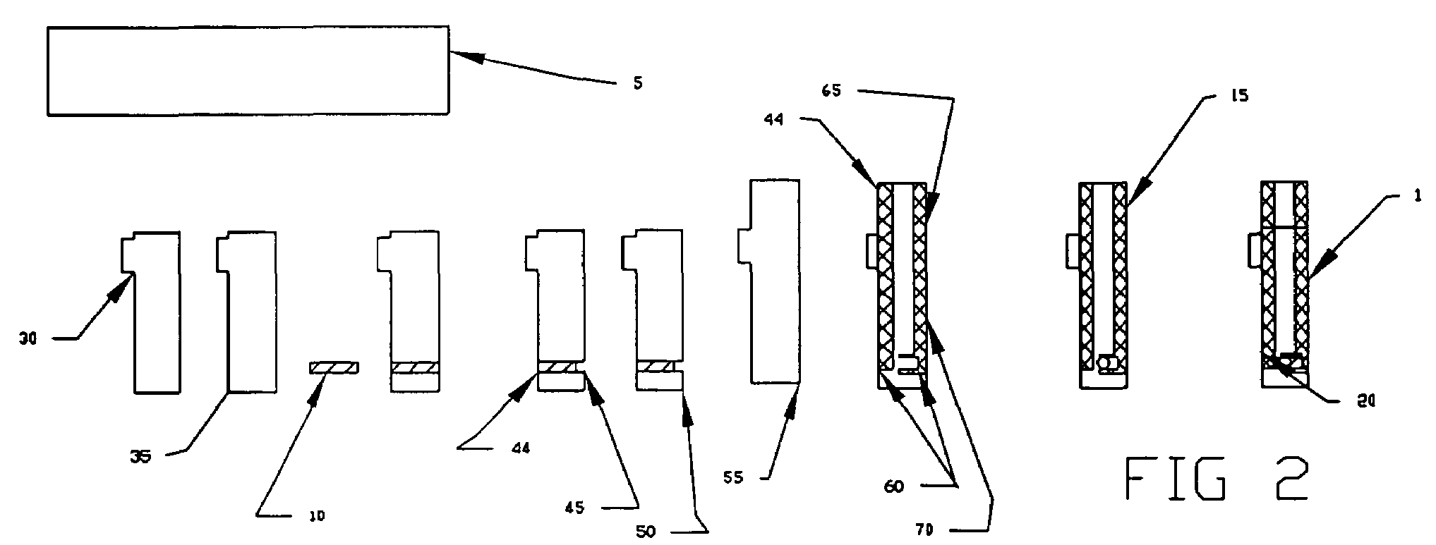 Strip electrode with conductive nano tube printing