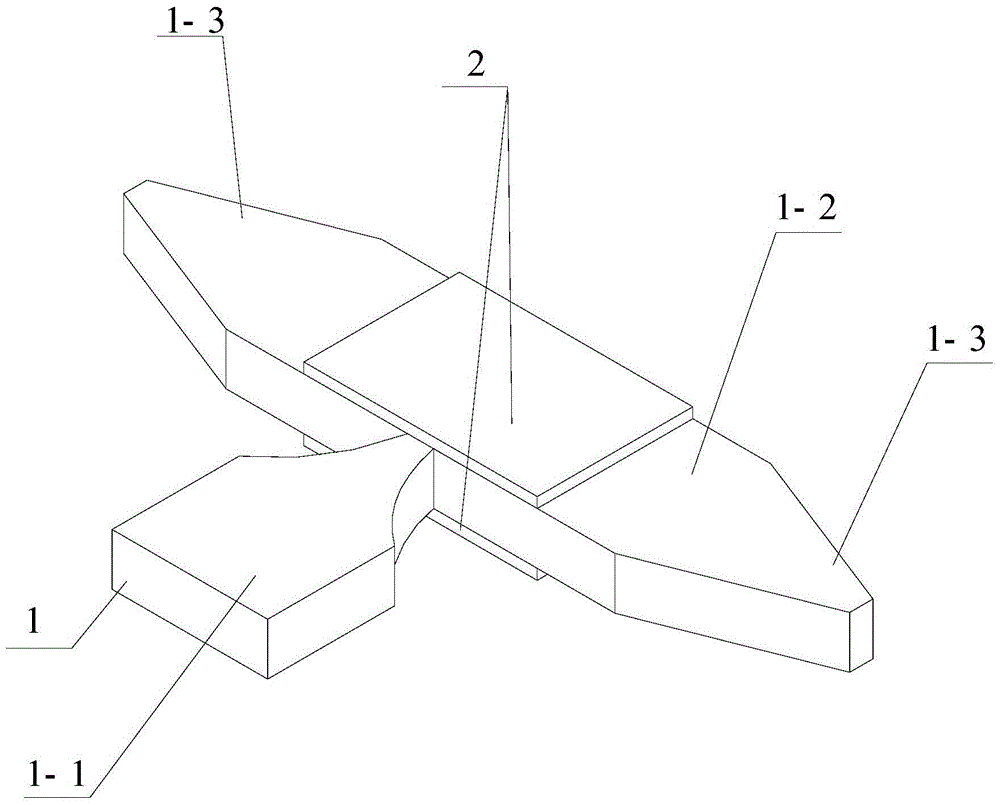 SMD type t-shaped biped linear piezoelectric ultrasonic motor vibrator