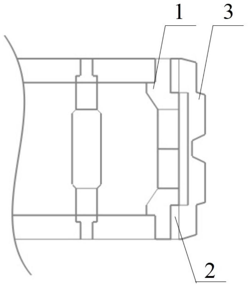 Combustion chamber burner structure with heating system and operation method