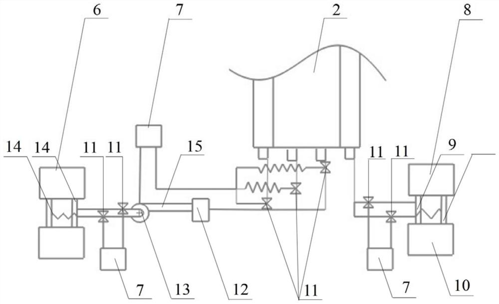 Combustion chamber burner structure with heating system and operation method