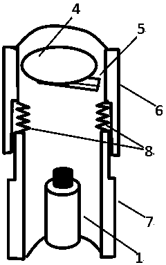 Temperature-controlled erasing device for friction-erase pens