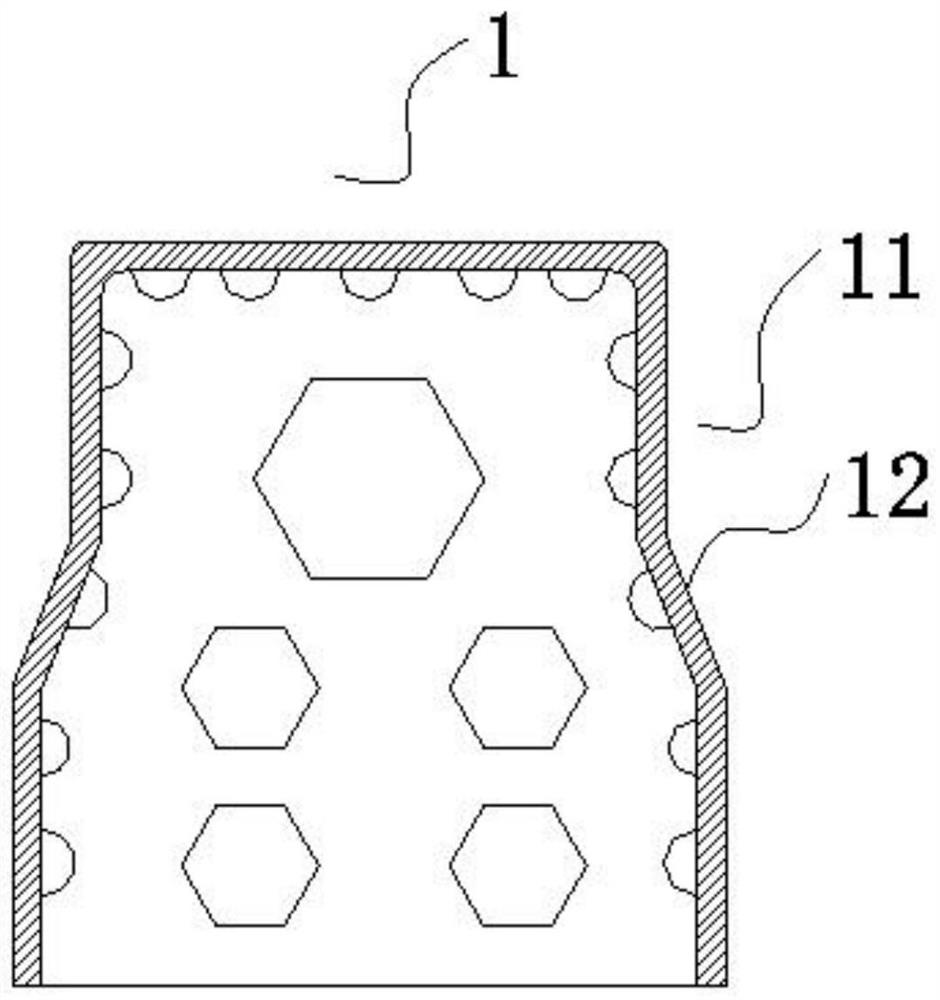 C-beam composite material forming tooling and composite material C-beam forming method