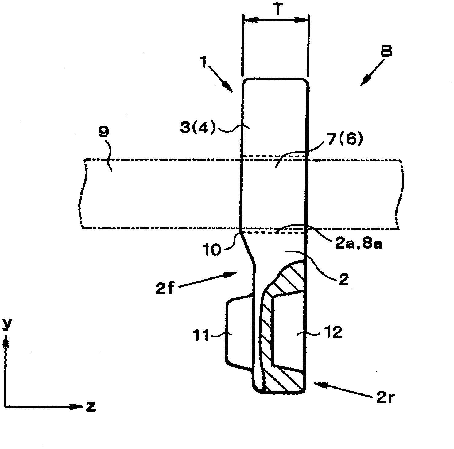 Compressed trasmission belt