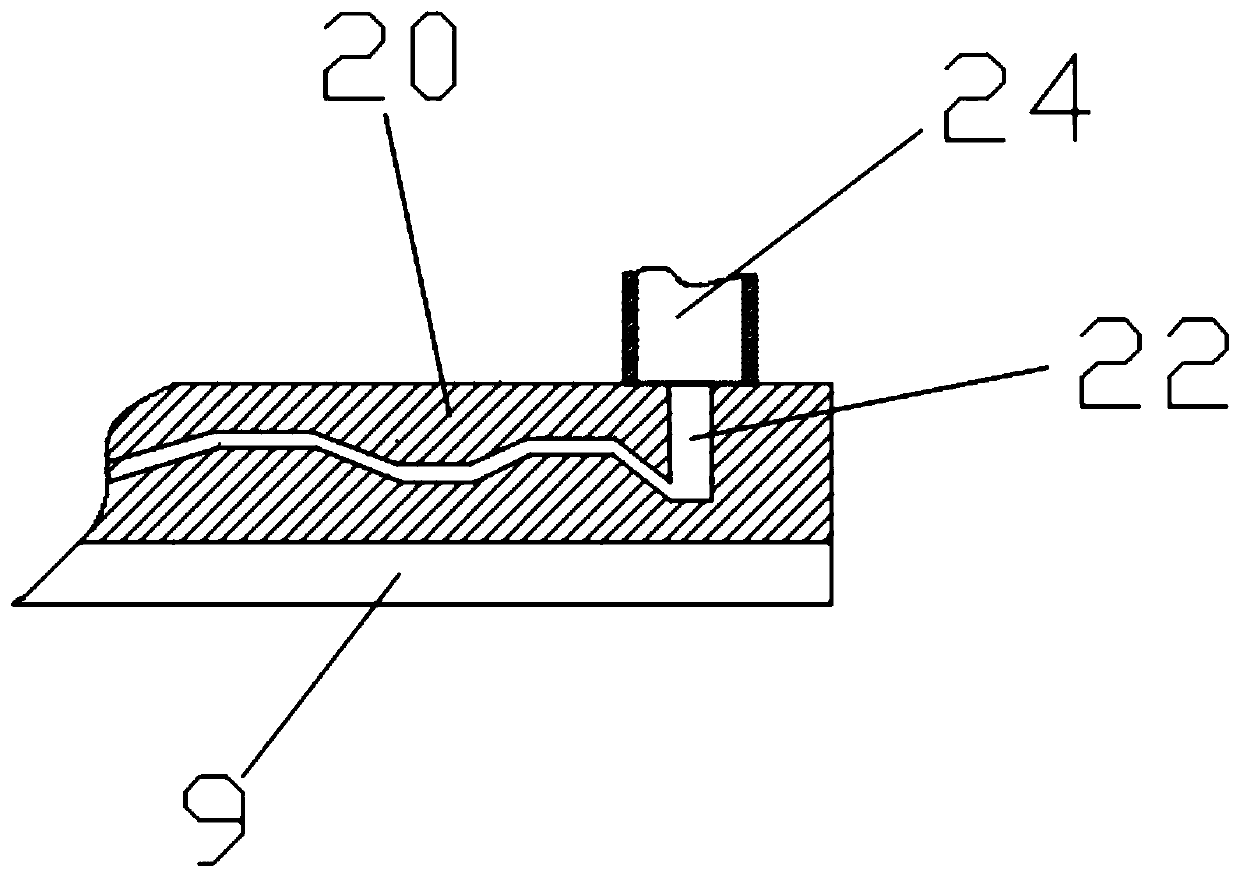 Continuous preparation device for metal mobile phone shells