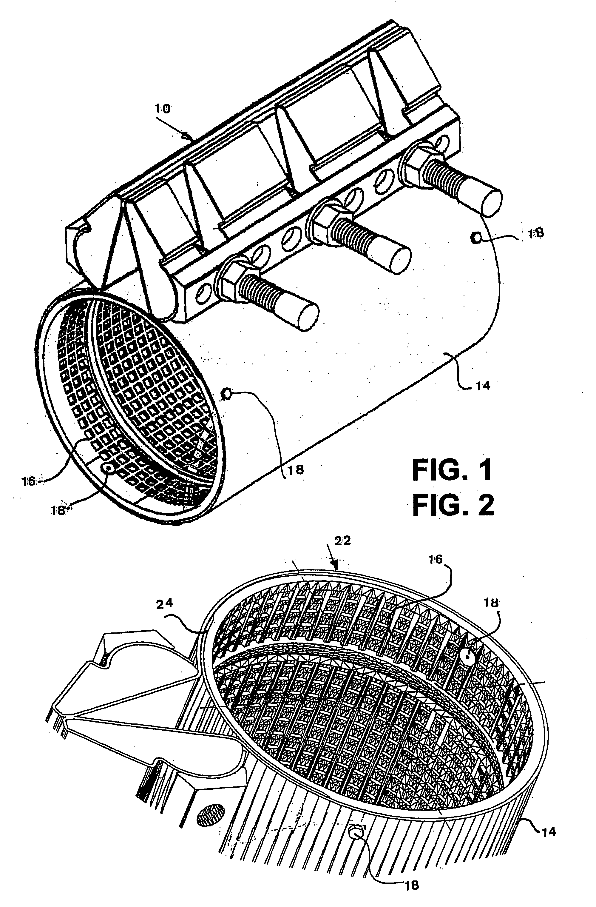 Clamp to anode connection