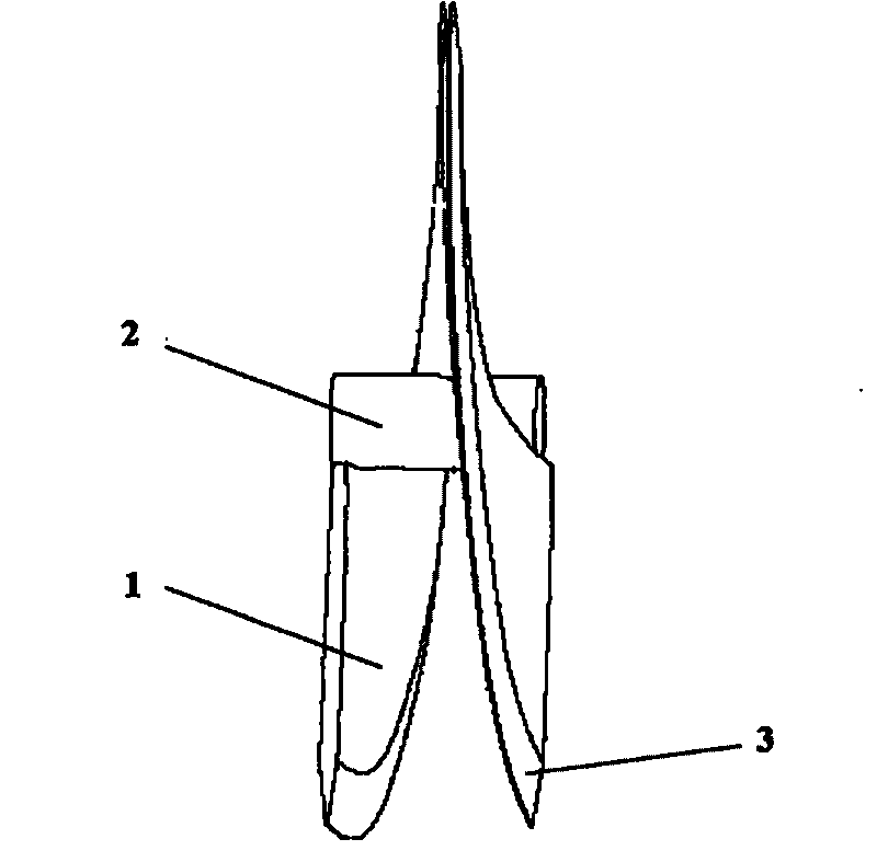 Helical ridge cleaning device