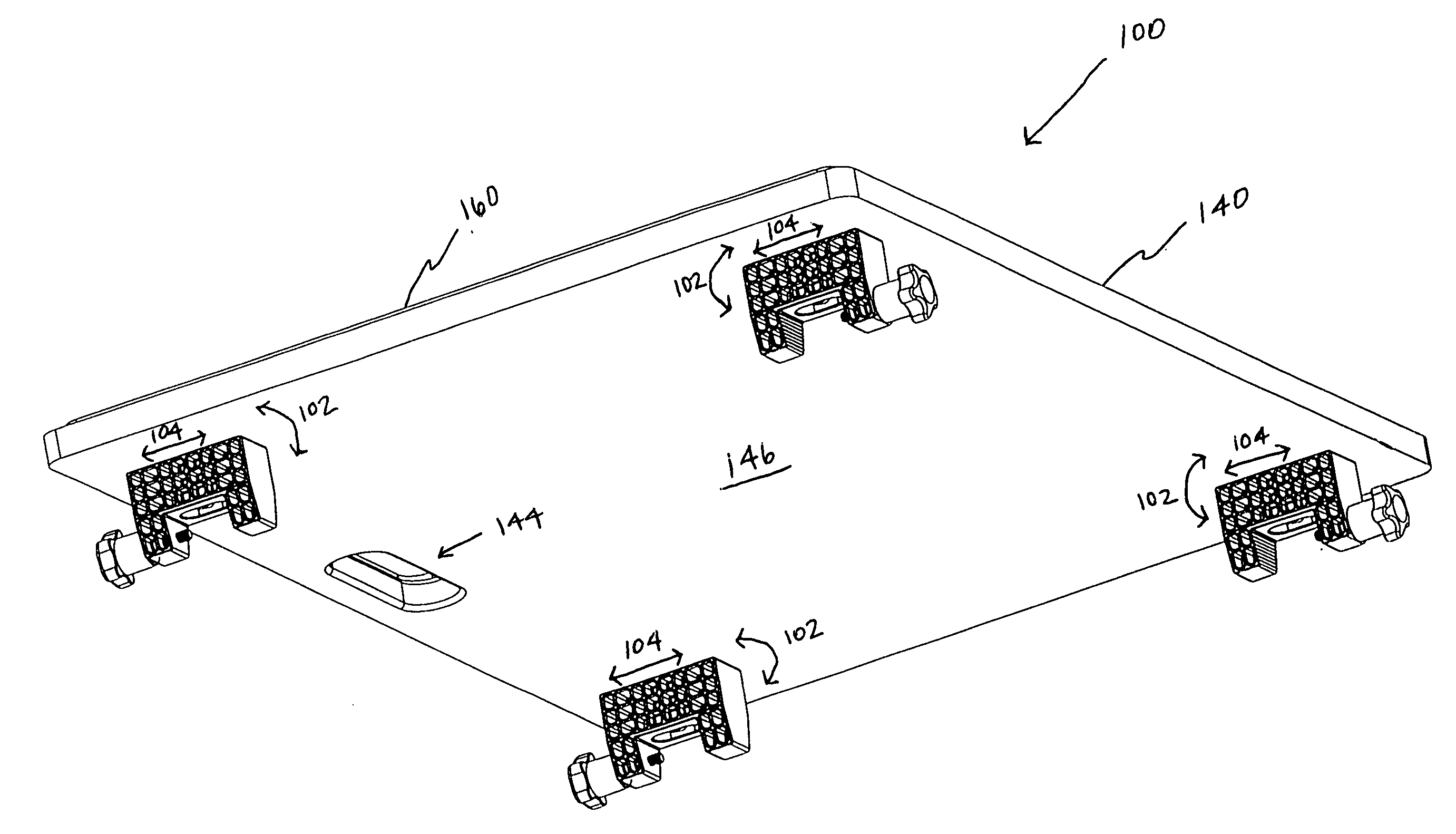 Storage assembly structured to be supported on base