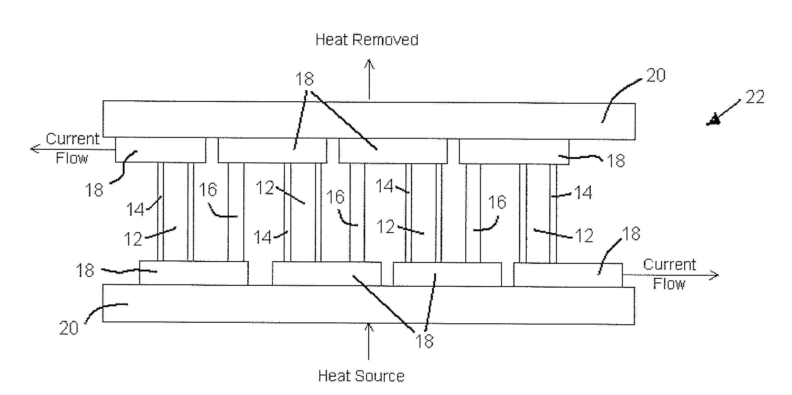 Thermoelectric conversion using metal-ion solutions