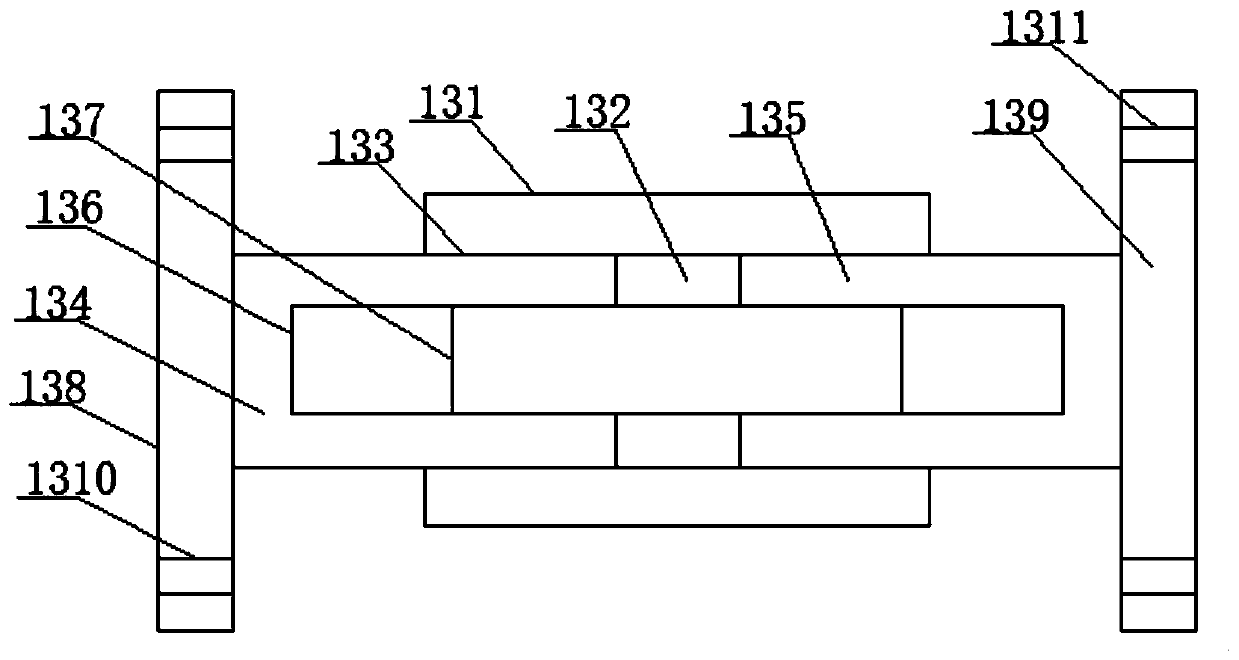 Ground hole digging device for large power cement pole