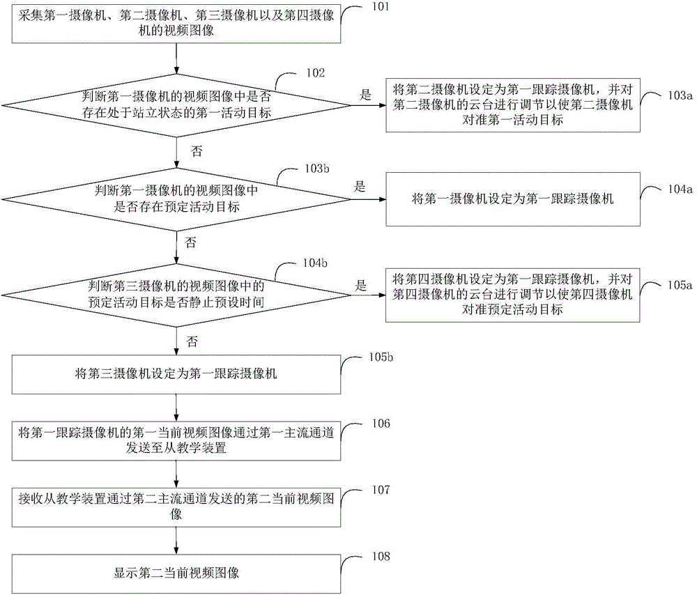 Dual video stream directed broadcasting method and system