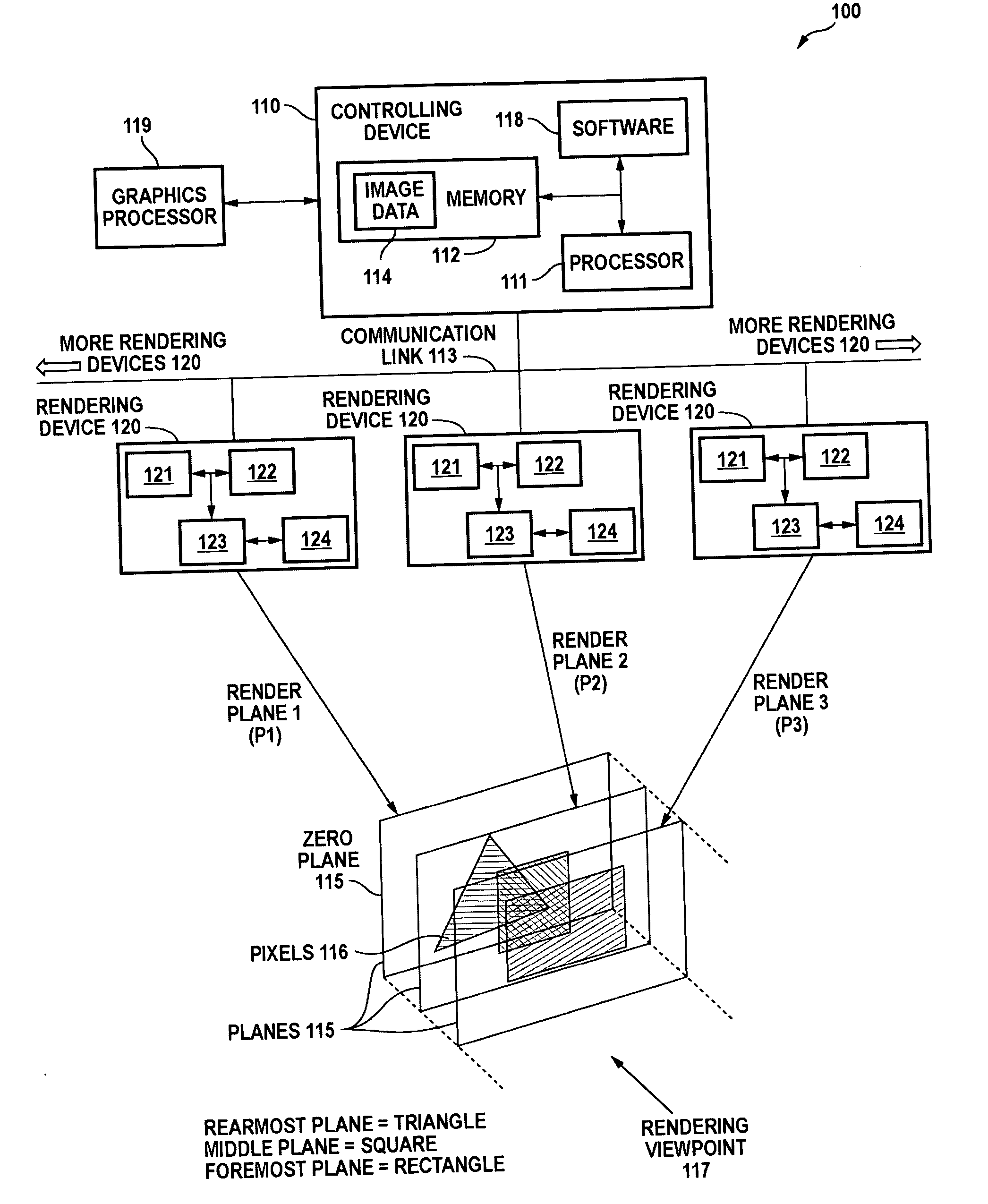 Transparency-conserving method to generate and blend images