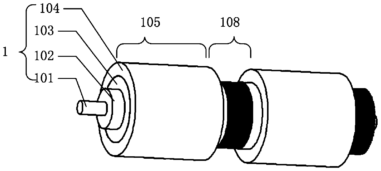 Para-aramid fiber fault connection component and connection method thereof