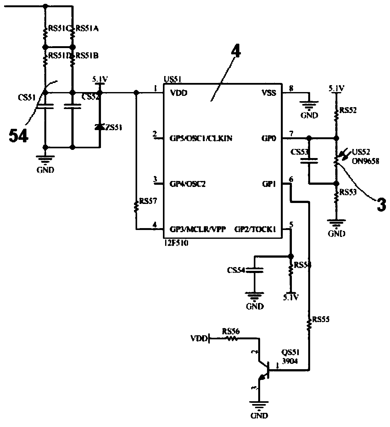 High-precision light control method for LED lights