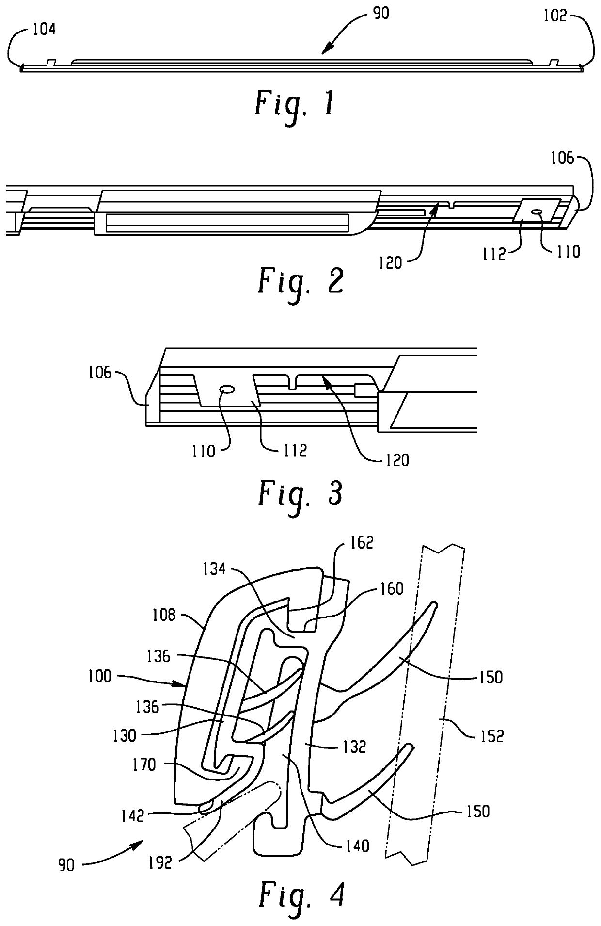 Molded outer belt weatherstrip