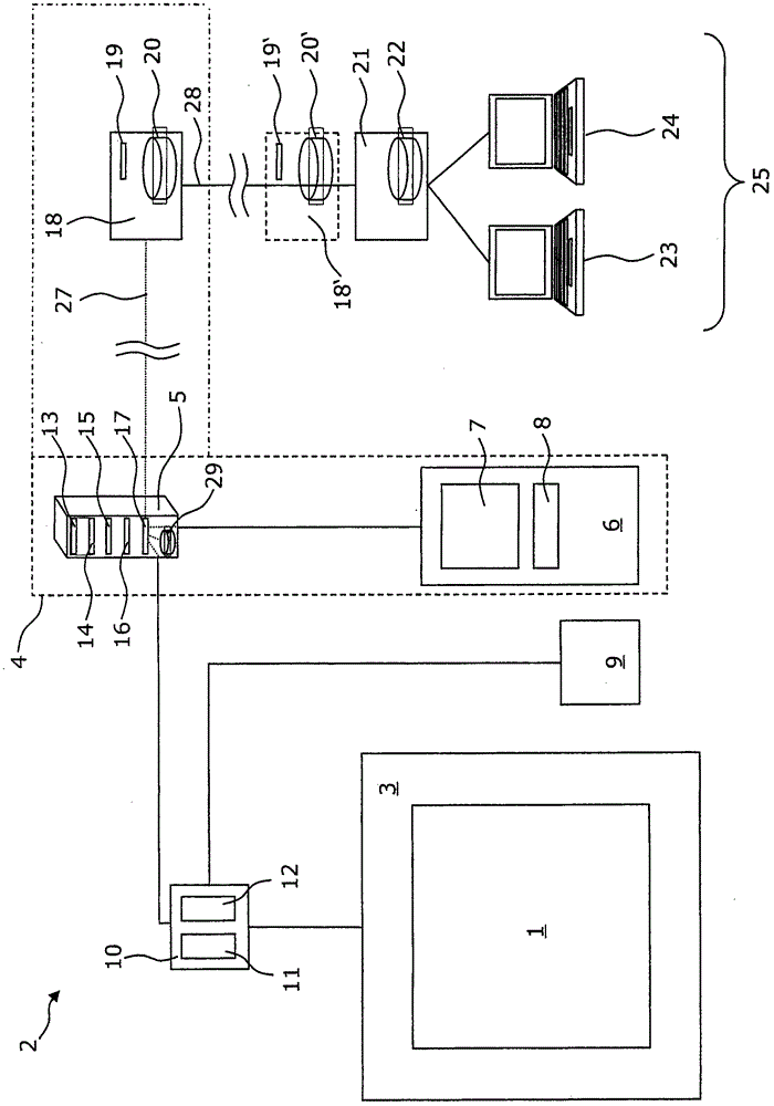 Method and device for the simplified error processing in a machine tool