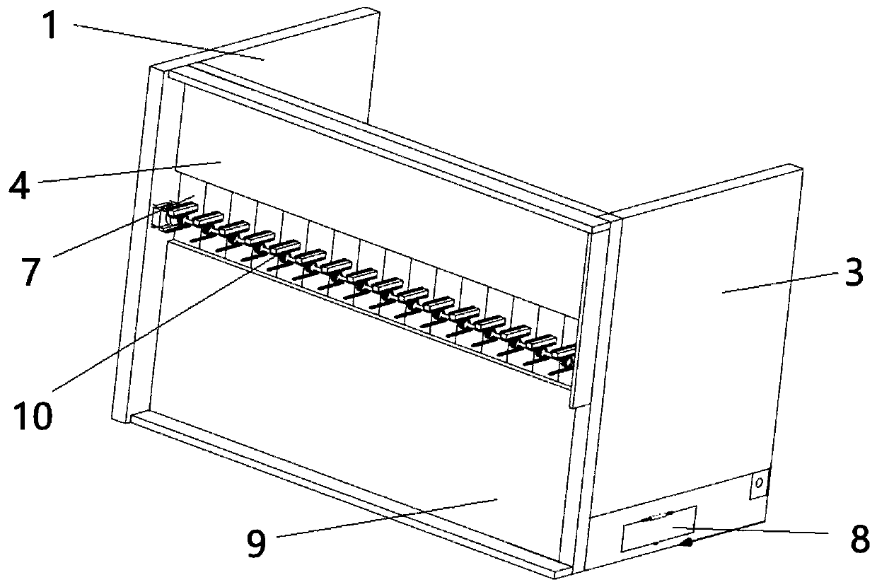 Telescopic bookend convenient to take book