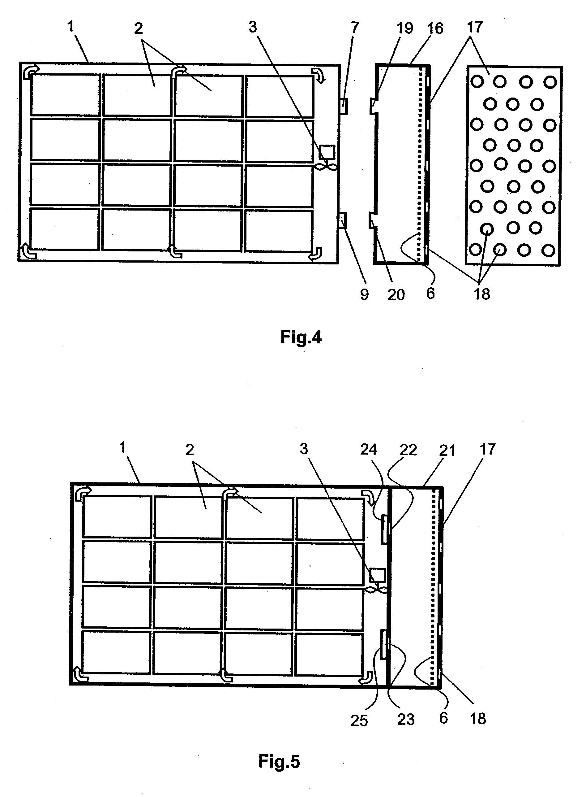 Device for controlling the gas medium inside a container