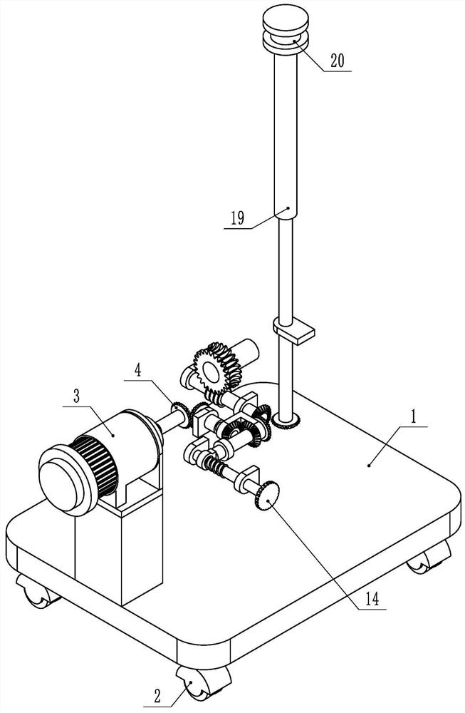 Stirring device with good stirring effect