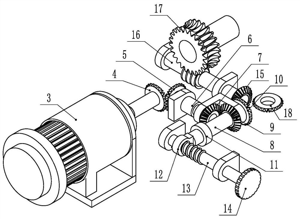 Stirring device with good stirring effect