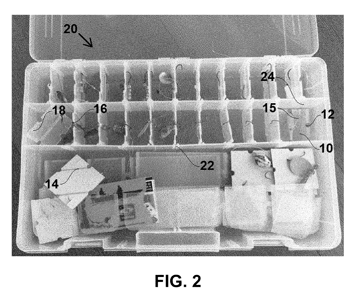 Fishing Rig Storage Device and System