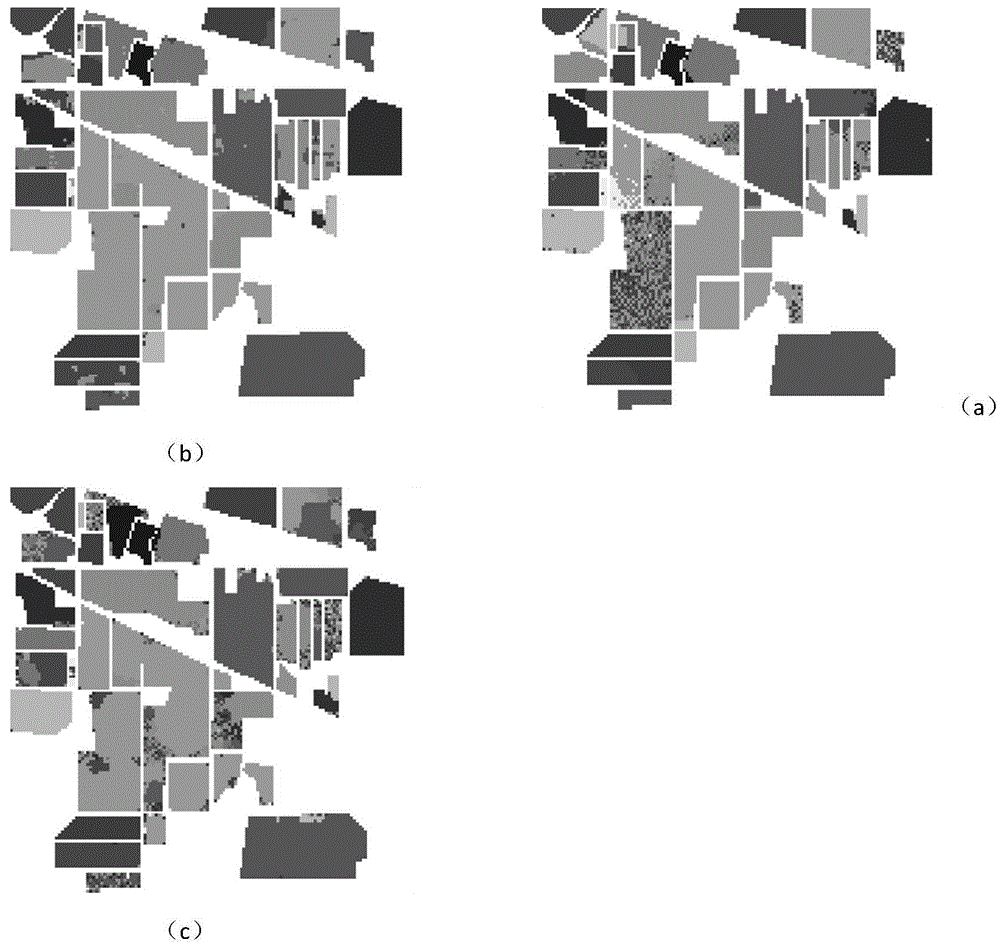 Projection structure sparse coding-based hyperspectral image classification method