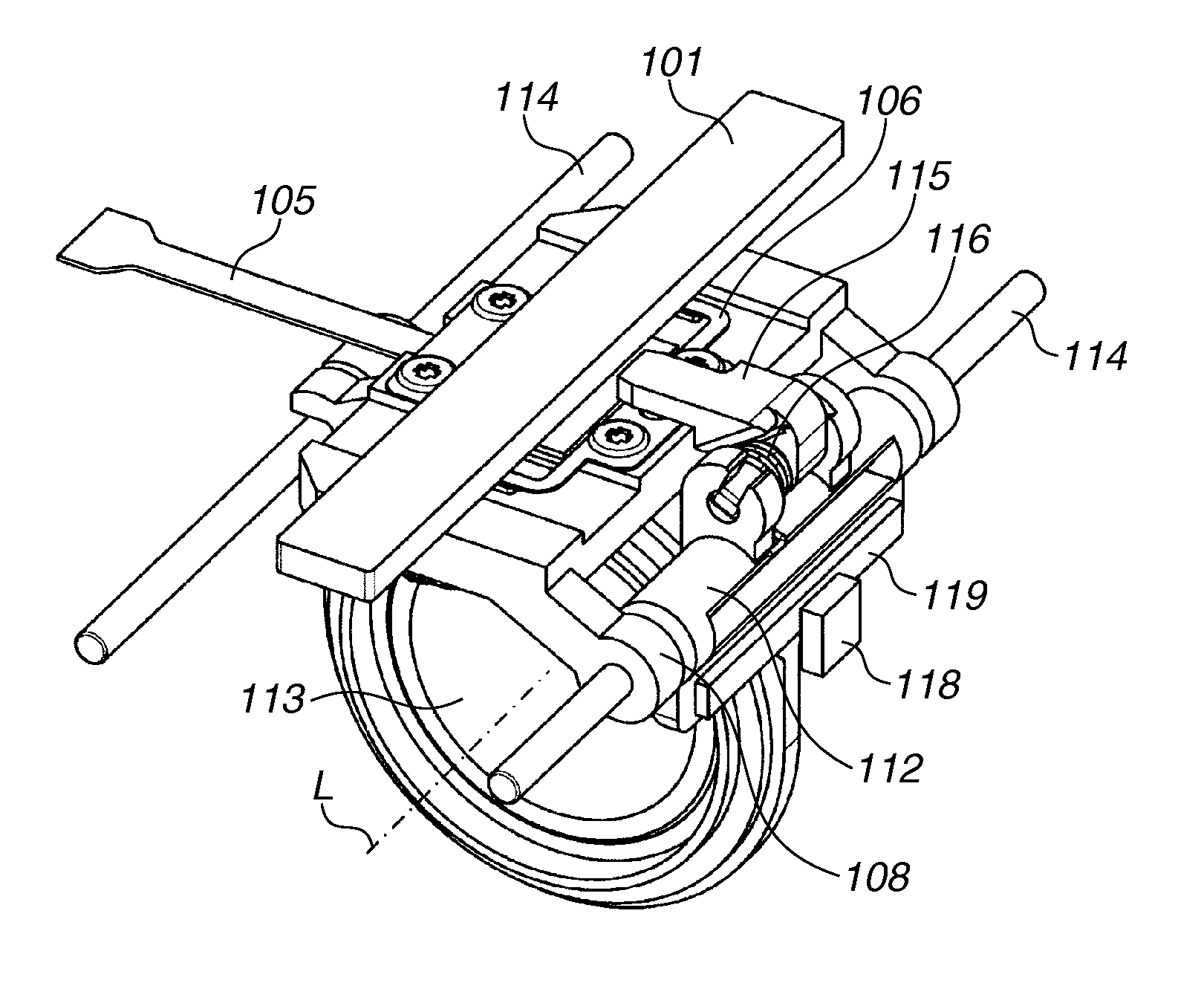 Ultrasonic wave motor and ultrasonic wave motor-equipped device