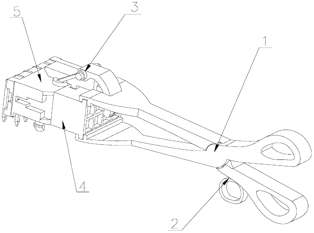 Power supply cable unlocking device applied to server