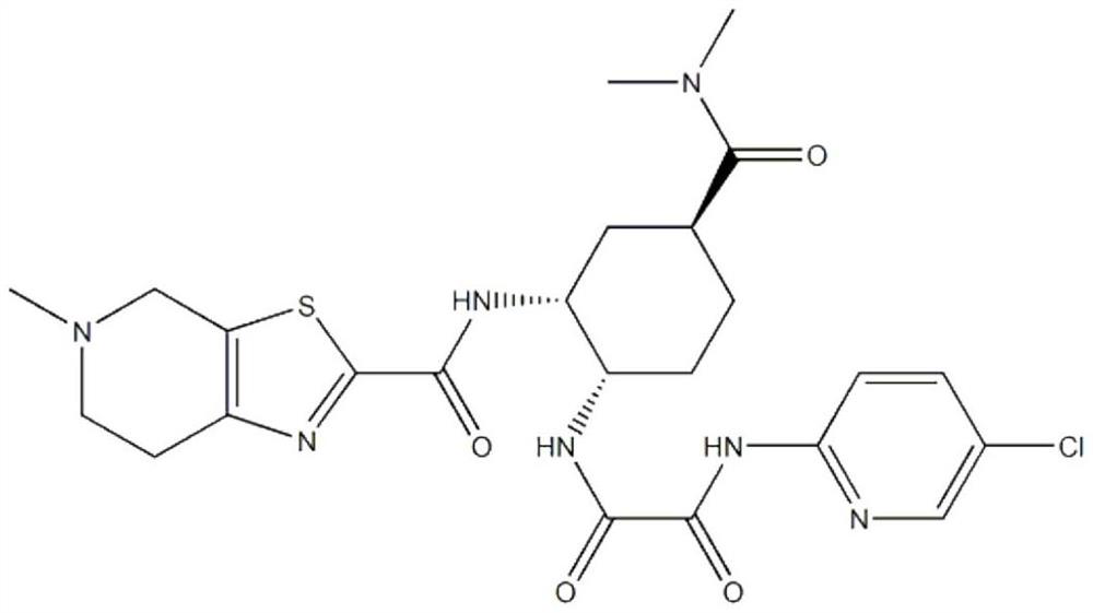 A kind of sustained-release preparation containing edoxaban and preparation method thereof