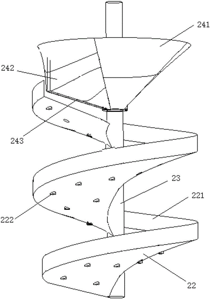 Grain drying device